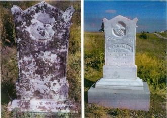 Restoration of Samuel James Palmer Gravestone