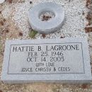 A photo of Hattie (Blackwell) Lagroone