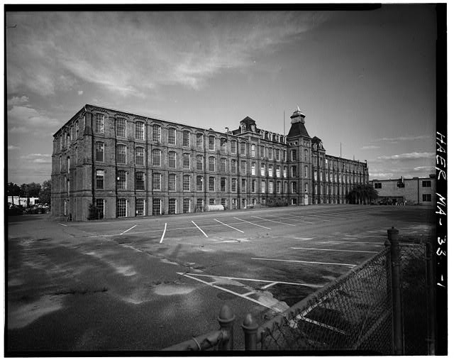 1. GENERAL VIEW OF FACTORY SHOWING ORIGINAL STRUCTURE...
