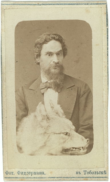 [Mr. Znamenski, half-length portrait, facing left,...