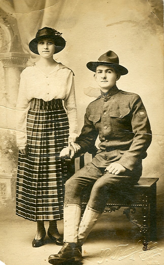 Ivan Raymond  and wife Florence Edna