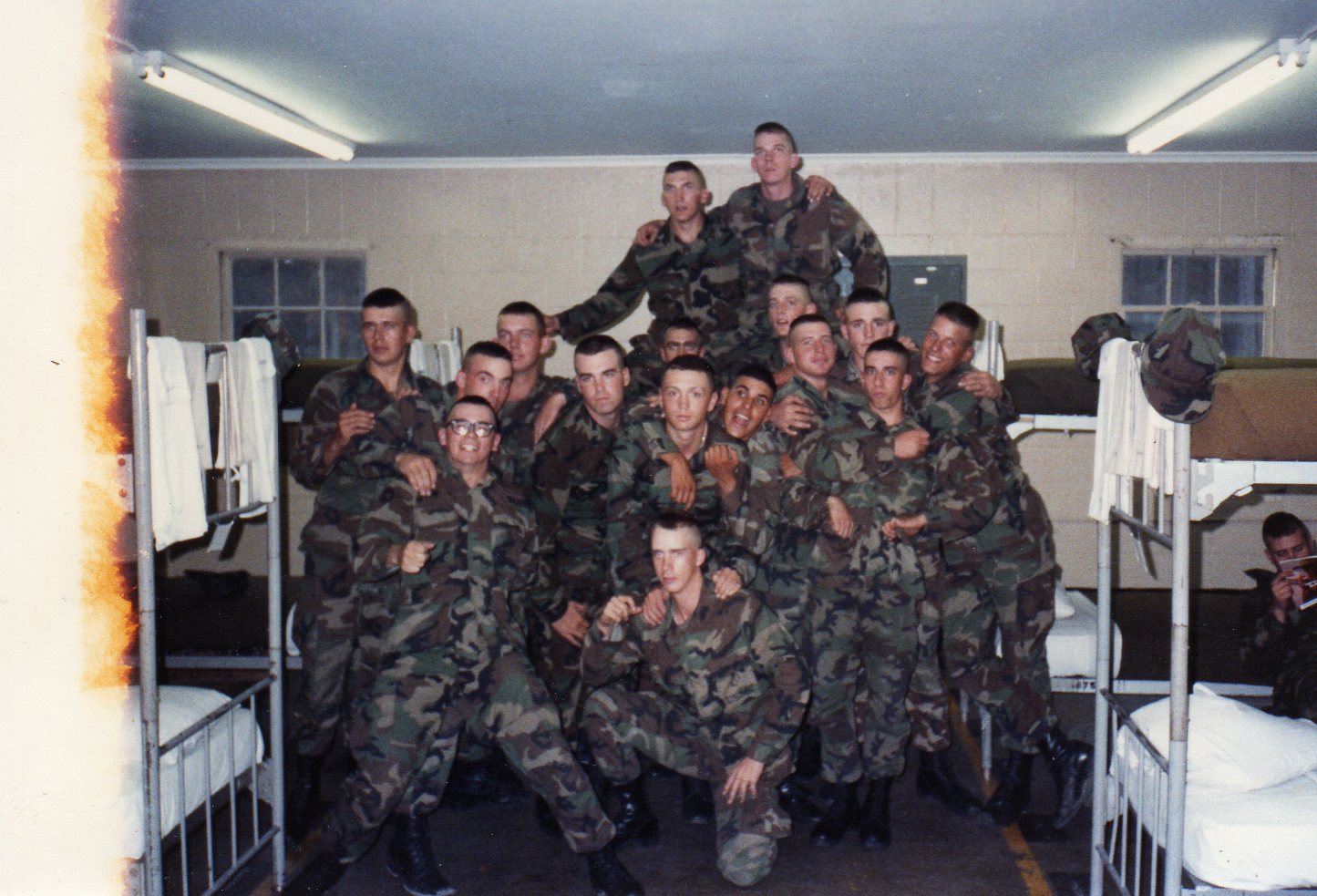 Part of SOI B Co. 1-88 0311 3rd Platoon Camp 