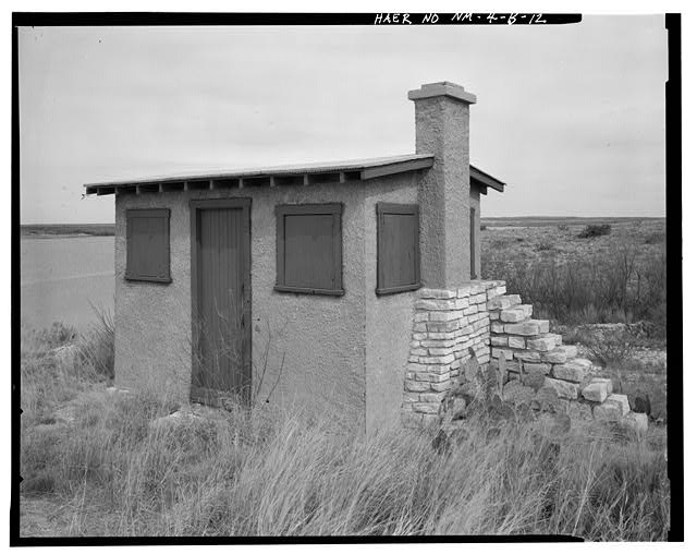 12. AVALON DAM - GUARD HOUSE. VIEW TO NORTH - Carlsbad...