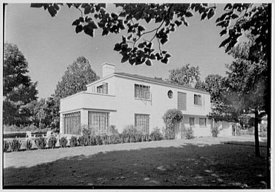 Robert Tietze, residence in Riverside, Connecticut....