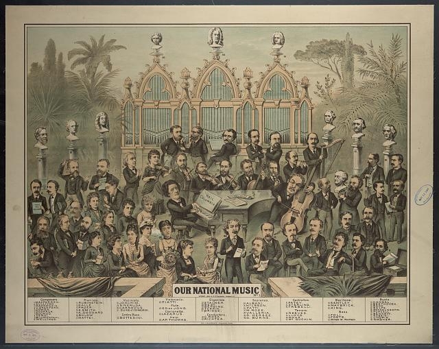 Our national music / Geo. H. Walker & Co. lithographers,...