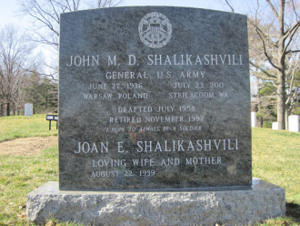 John M D Shalikashvili