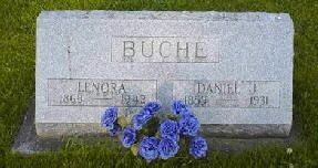Lenora & Daniel Buche Headstone