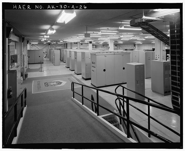 26. View of second floor of transmitter building no. 102...