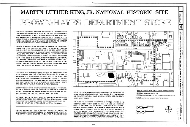HABS GA,61-ATLA,53- (sheet 1 of 7) - Martin Luther King,...