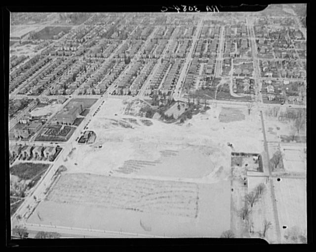 General air view of Washington, D.C.