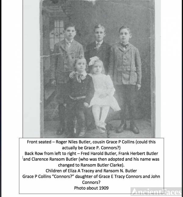 Butler/Collins (Connors?) Brothers and cousin