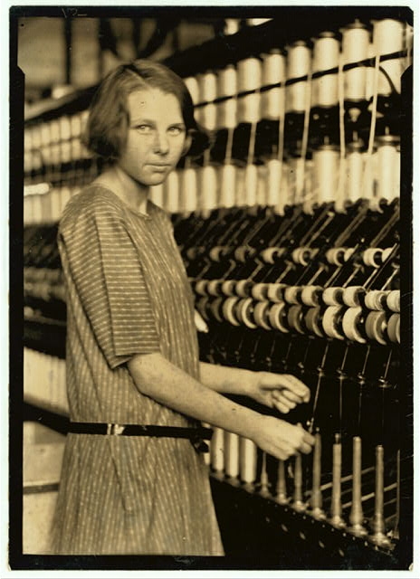 Cheney Silk Mills. Favorable working conditions....