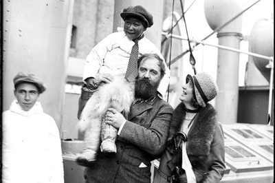 Peter and his children.
