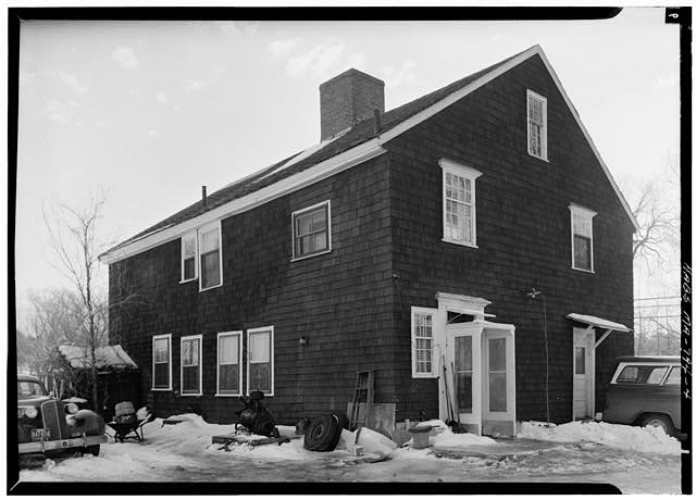 4. PERSPECTIVE VIEW OF NORTH (REAR) AND WEST SIDE - Widow...