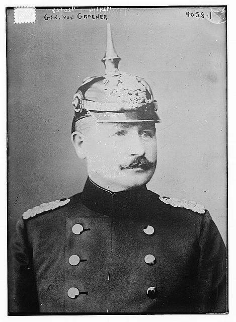 Gen. Von Groener [Ger.]