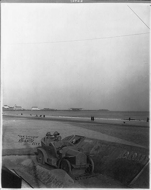 "The tourists of sand", Atlantic City, [N.J.]