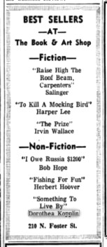 Dorothea's Book still a Best Seller in 1963!