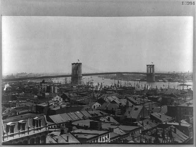 Brooklyn Bridge, distant view