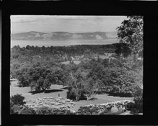View from Kijkuit, John D. Rockefeller's estate