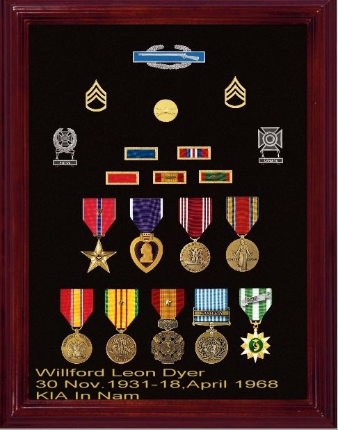 Willford Leon Dyer Medals, TN 1968