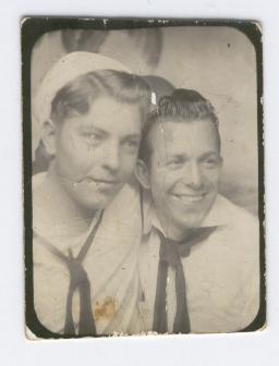 G.W. Riley and unknown person