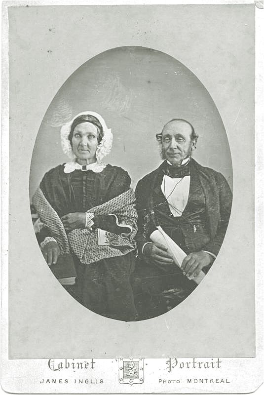 James Inglis Cabinet Photo, Montreal (likely a copy of a daguerrotype)
