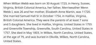 Millian Webb