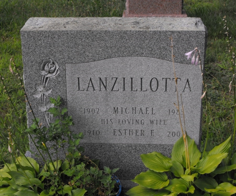 Esther E Lanzillotta gravesite