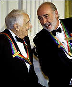 He was honored at the Kennedy Center.