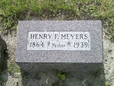 Henry F. Meyer gravestone