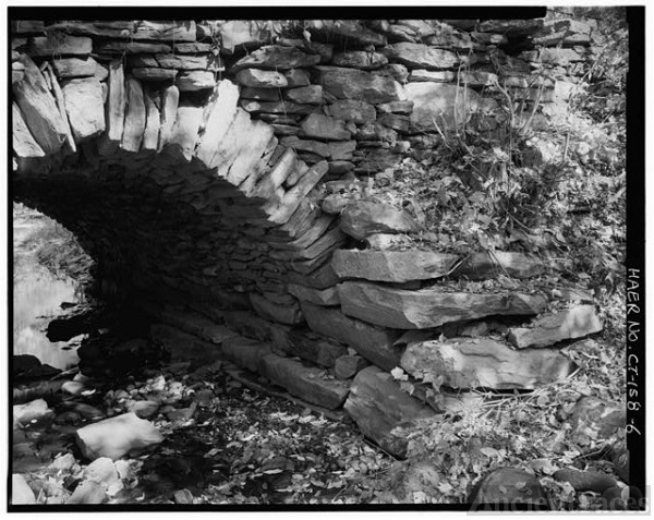Protection Stone Structure 6. DETAIL VIEW TO NORTHEAST OF PROTECTIVE STONE RETAINING...