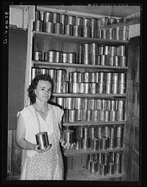 Wife of FSA (Farm Security Administration) client with...