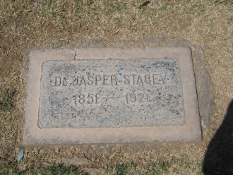 Dr Jasper Newton Stacey Gravestone