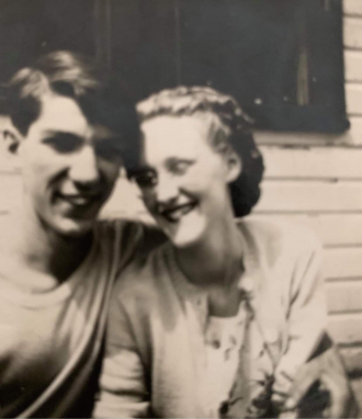 Buck and Delores McClure before 1960.