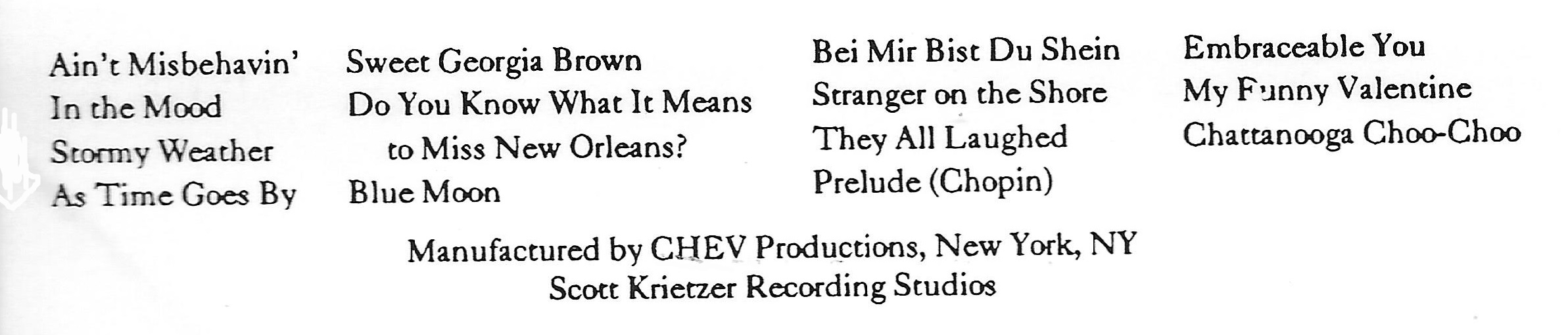 Charles William Nix Songs