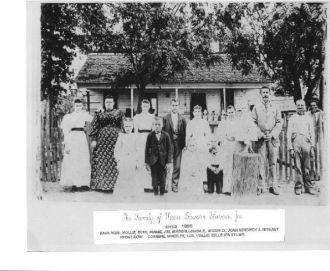 Moses Dawson Starnes, Jr. and family
