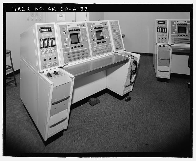 37. View of detection radar environmental display (DRED)...