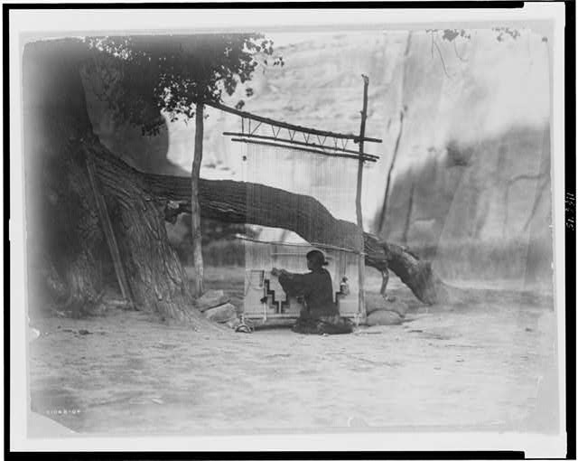 [The blanket weaver--Navaho]