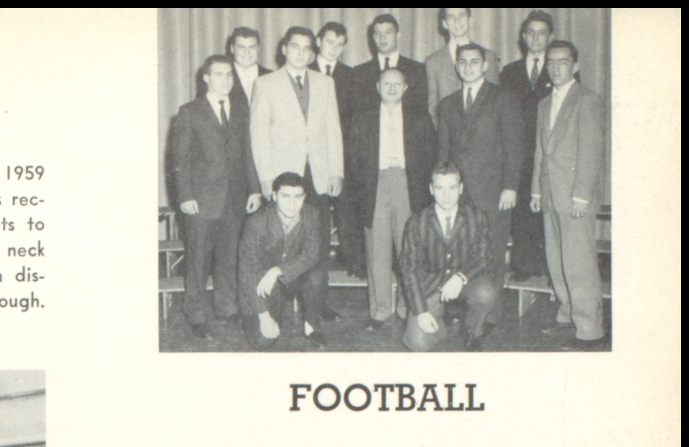 Anthony Frank Defronzo Sr -- U.S., School Yearbooks, 1900-2016( 1959)