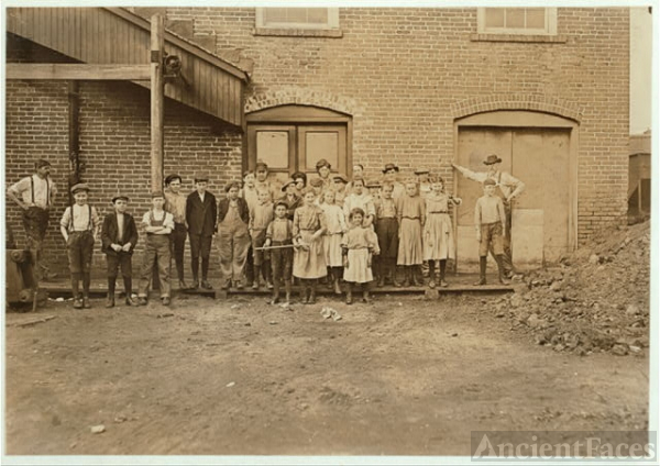 Group at the Bibb Mill No. 1, Macon Ga. This is one of...