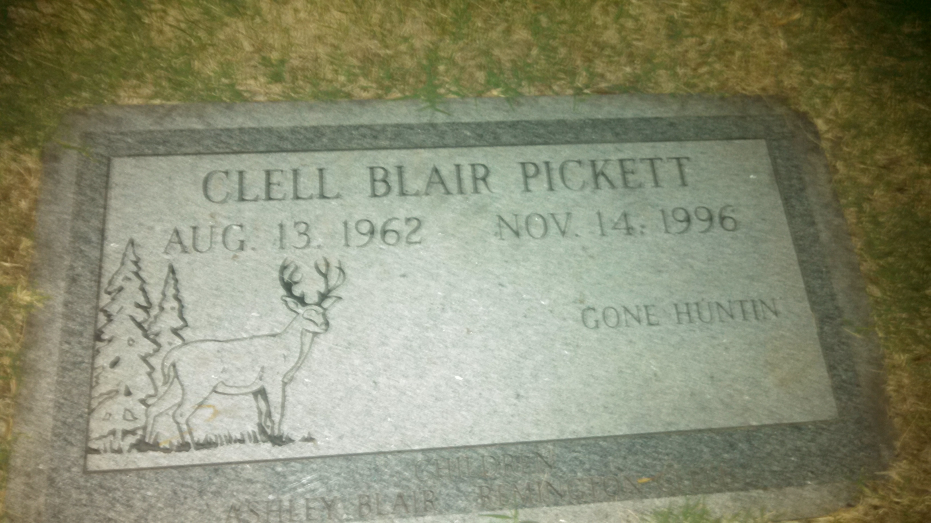 Clell Pickett gravesite