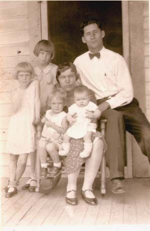 Huey & Clara Spruiell Dickey Family