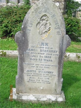 Ann and James Stanaway Gravesite