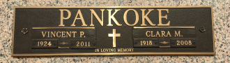 Vincent & Clara Pankoke gravesite