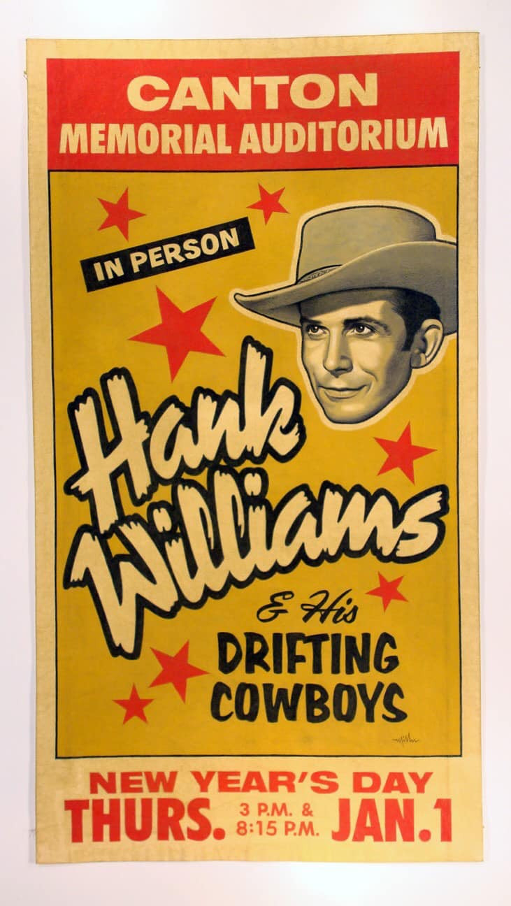 Hank Williams in Canton, Texas.