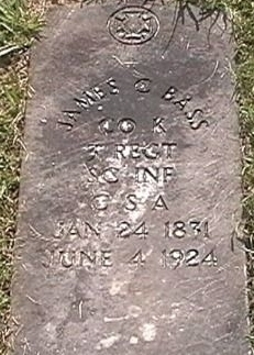 Gravesite of James C. Bass