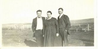 Mark Scobell, Myrtle Scobell, and George Edward Scobell