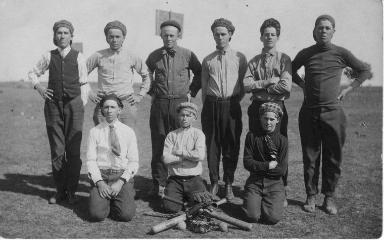 Cayote School, Bosque County, Texas Baseball Team