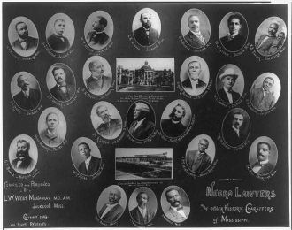 Negro lawyers and other historic characters of Mississippi