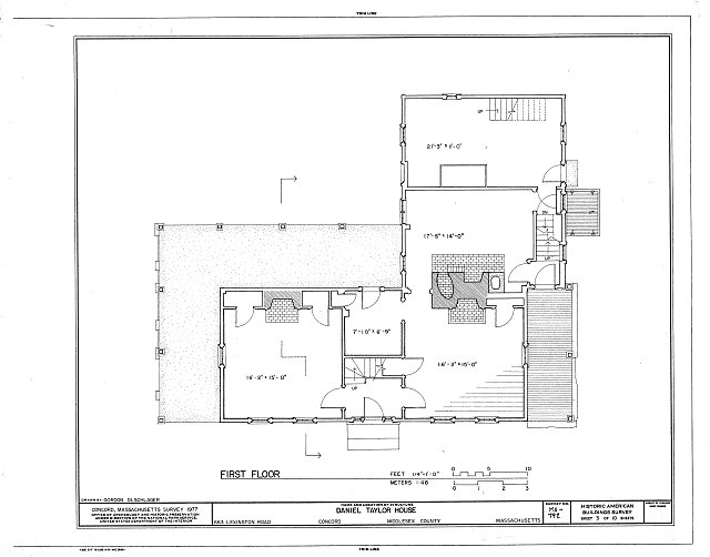 HABS MASS,9-CON,19- (sheet 3 of 10) - Daniel Taylor...